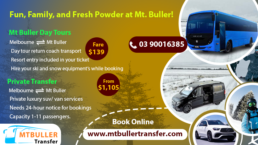 Mount Buller Buses from Melbourne | Daily Bus Transfers